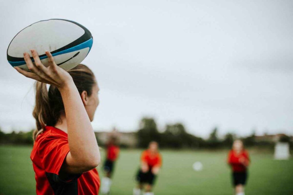 Throwing A Rugby Ball