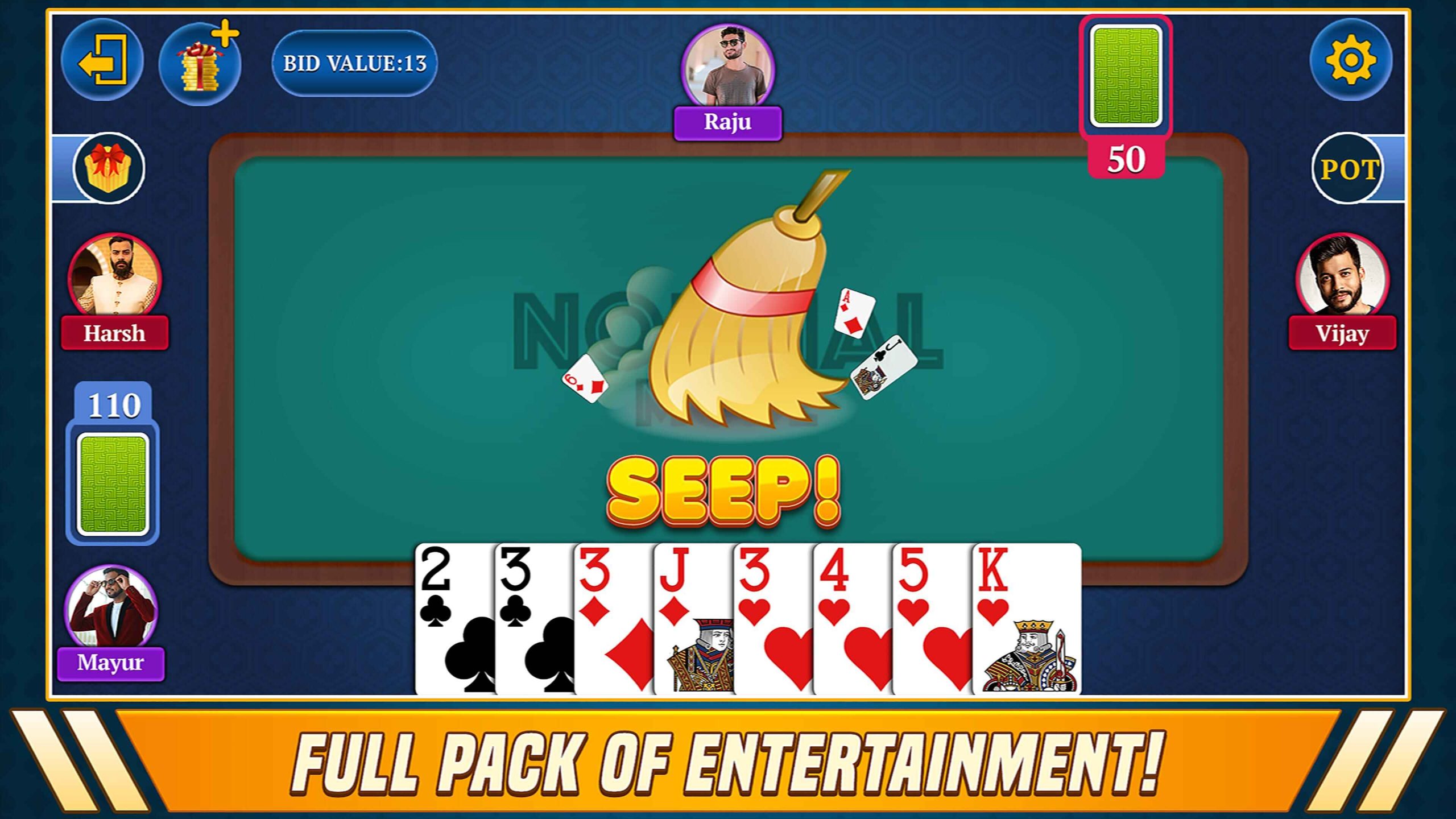 Seep Card Game