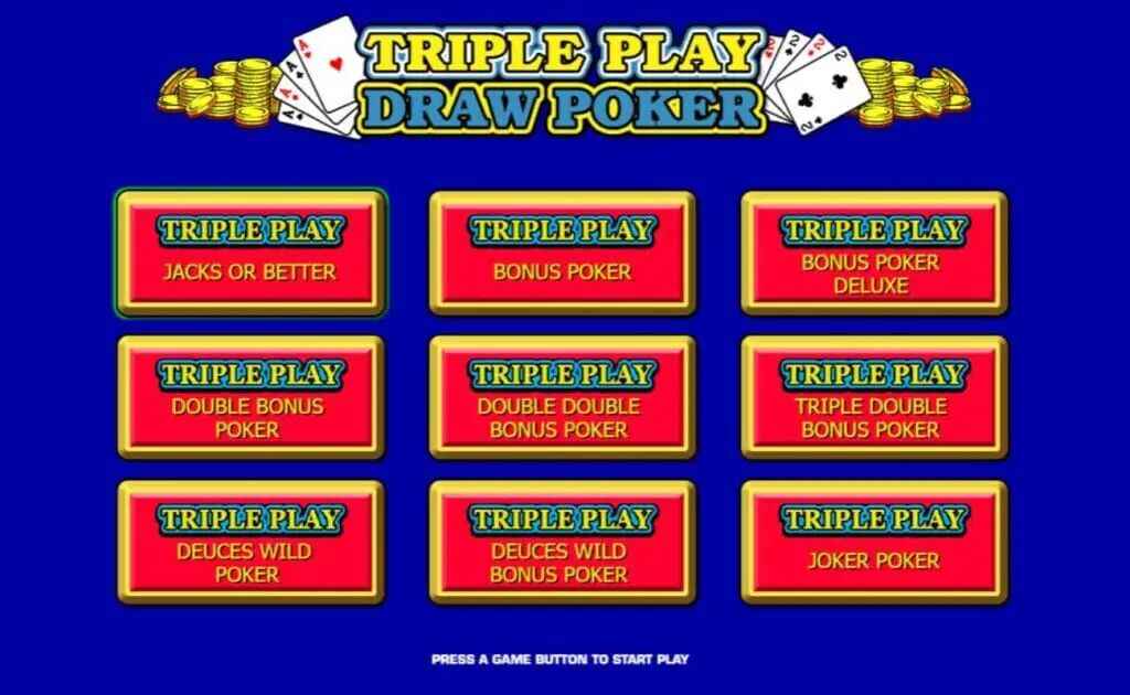 Triple Play Poker