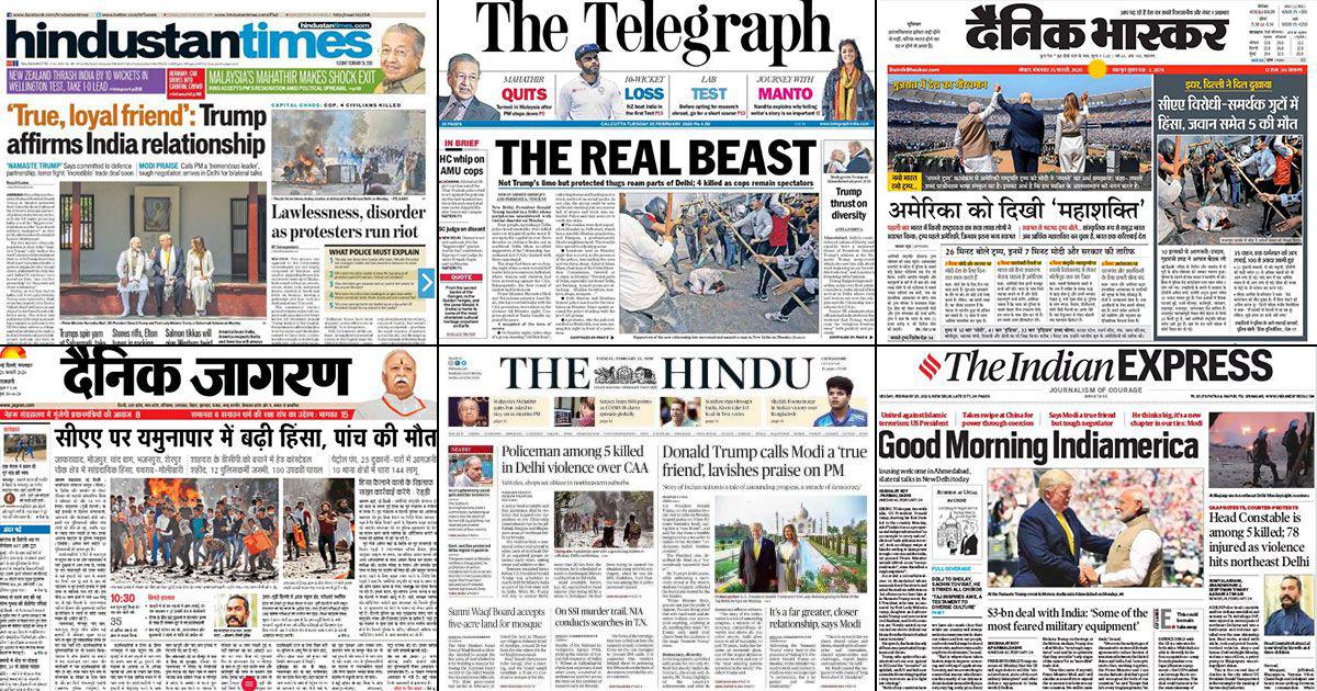 Front Pages