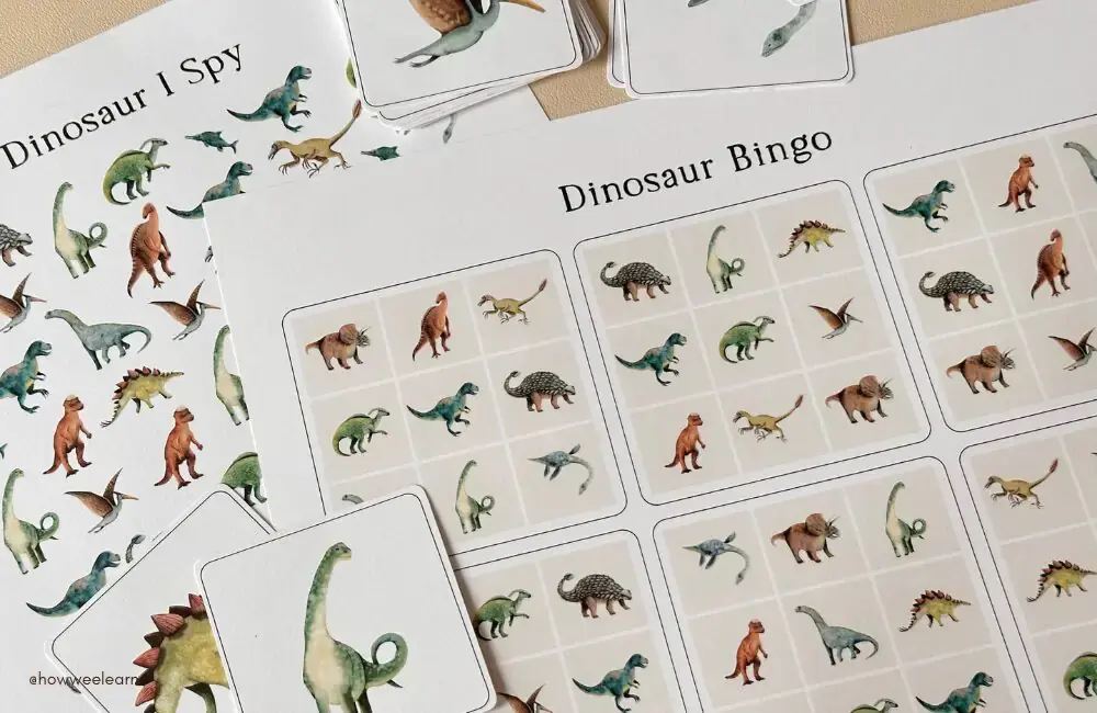 Dinosaur Bingo 