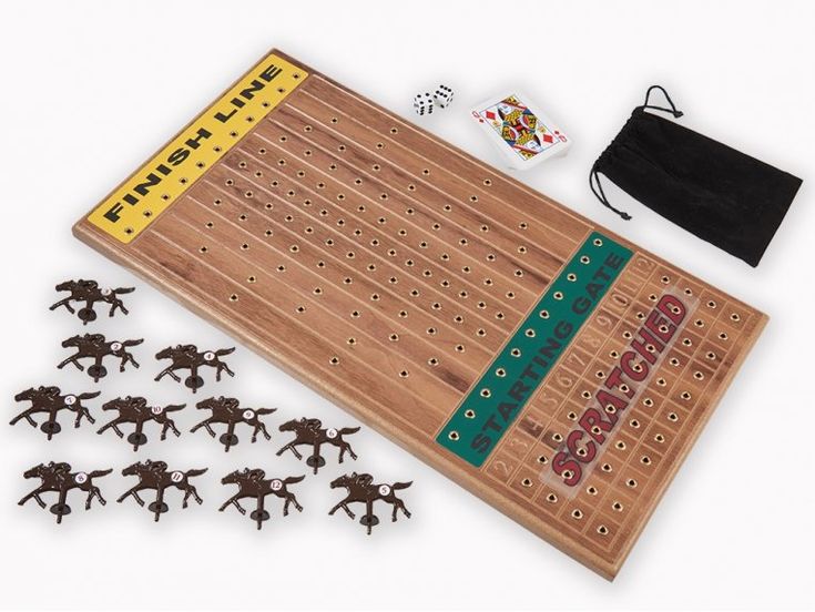 Horse Racing Card Game Board