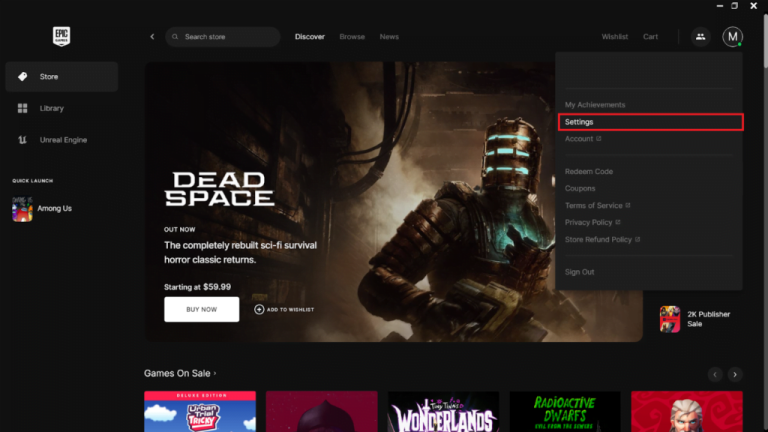 How To Turn Off Online Status On Epic Games?