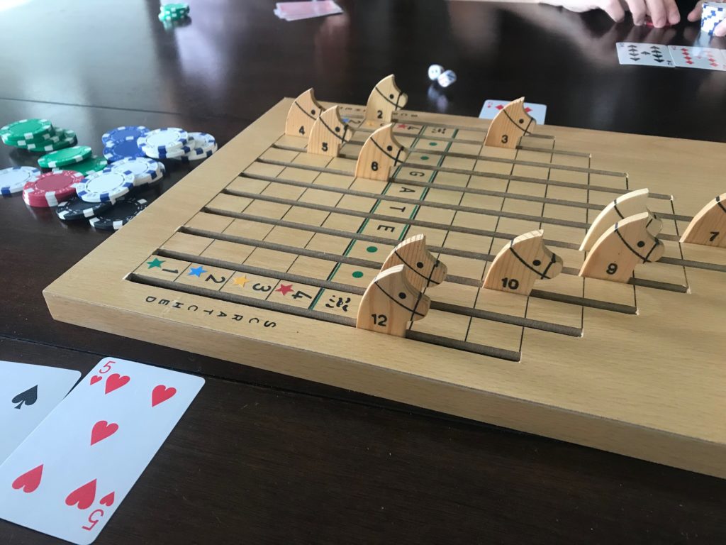 Horse Racing Dice Game