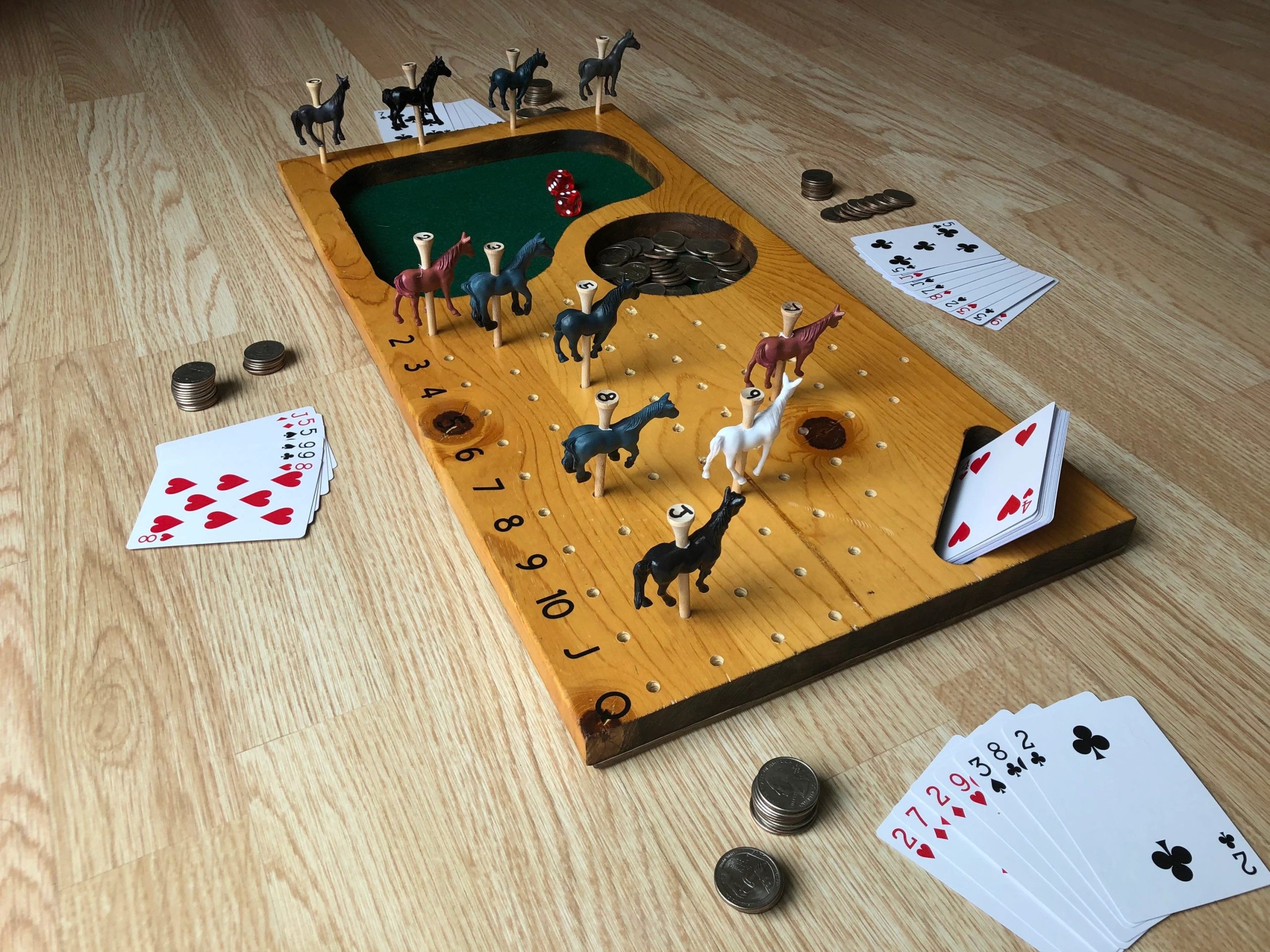 Horse Racing Dice Game