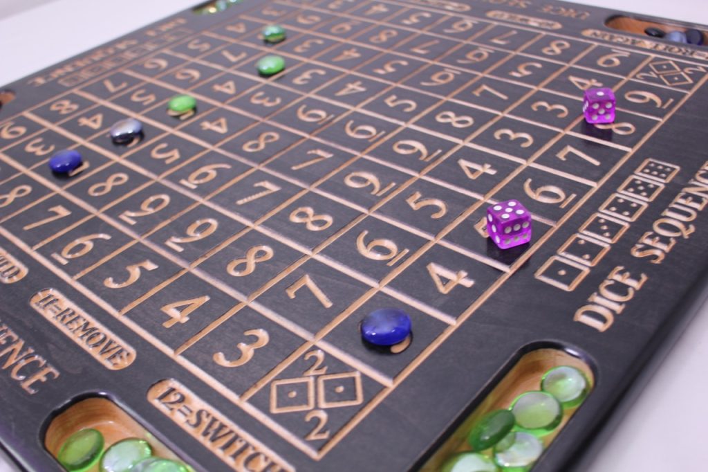 Sequence Dice Board Game