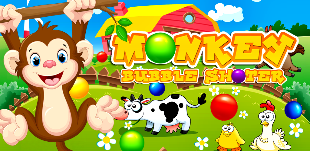 Monkey Bubble Shooter Game
