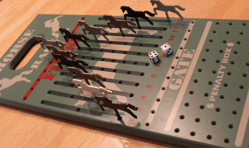 Horse Race Board Game