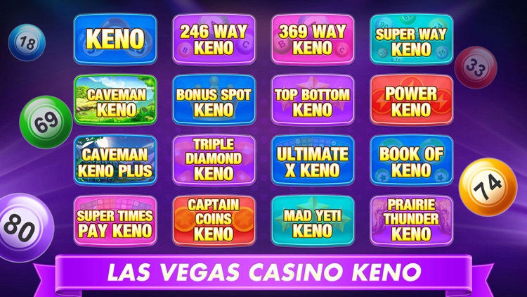 Keno casino game