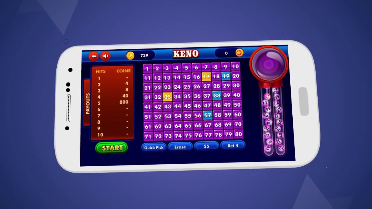 Keno casino game