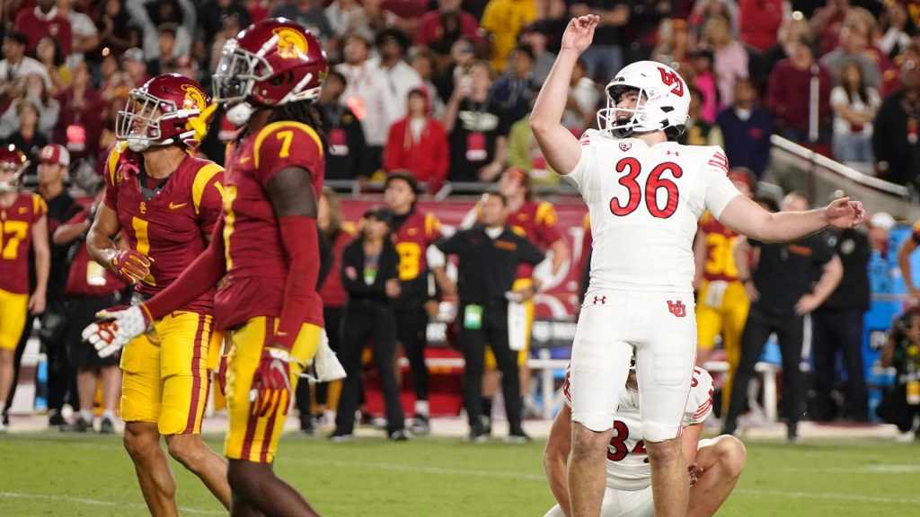 Utah Vs USC Football Game 