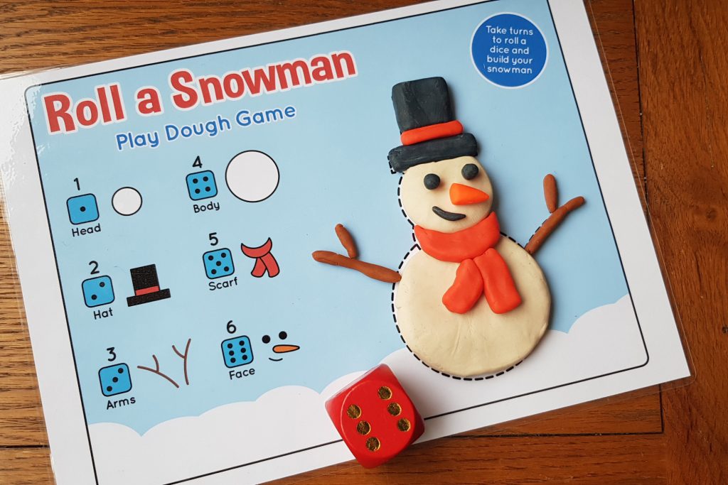 Snowman Dice