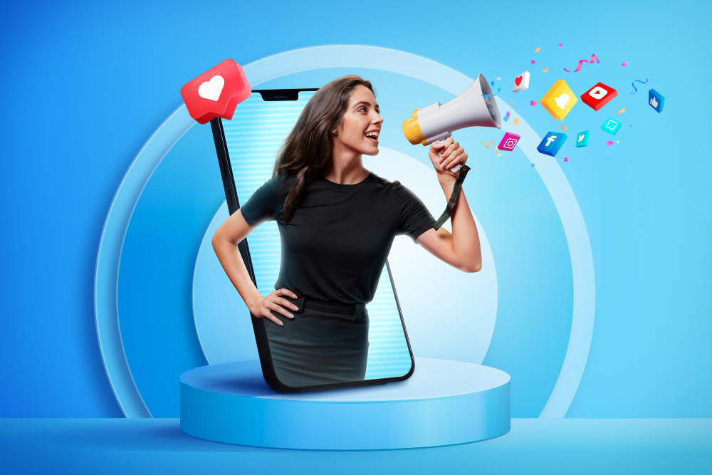 Master Social media