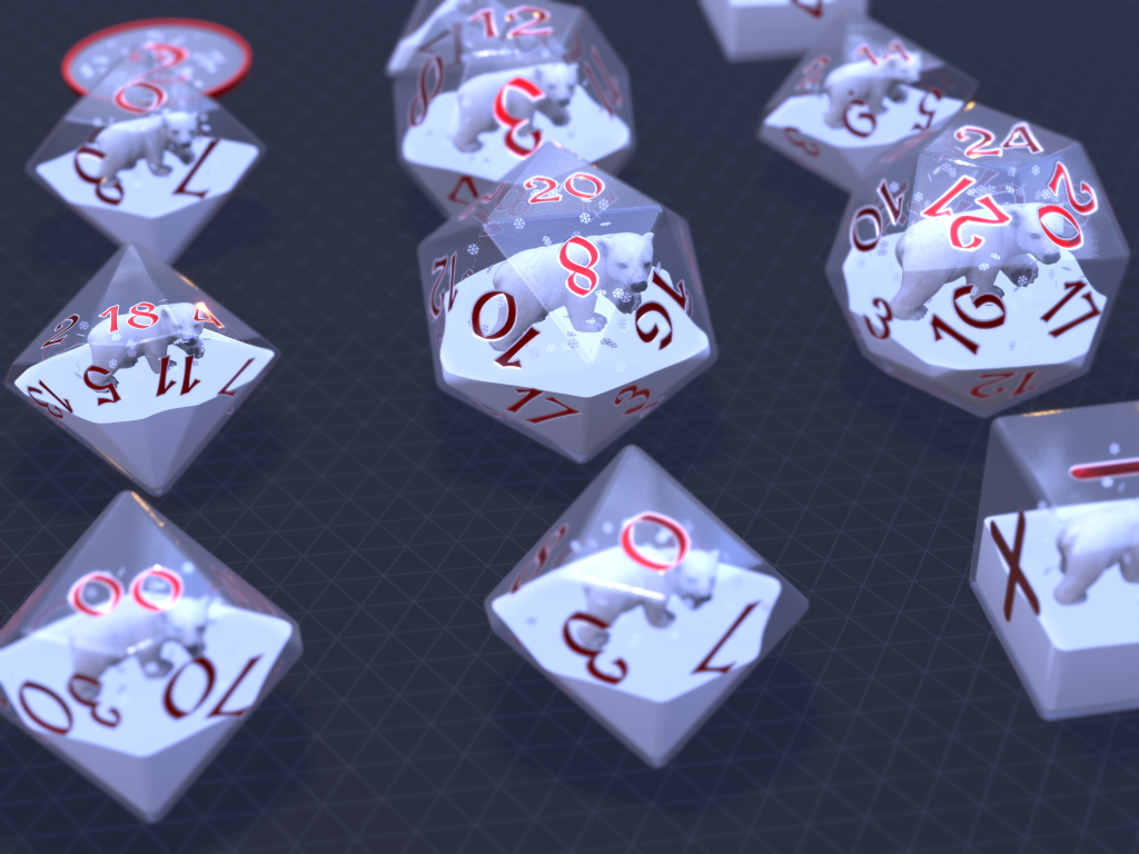 Polar Bear Dice