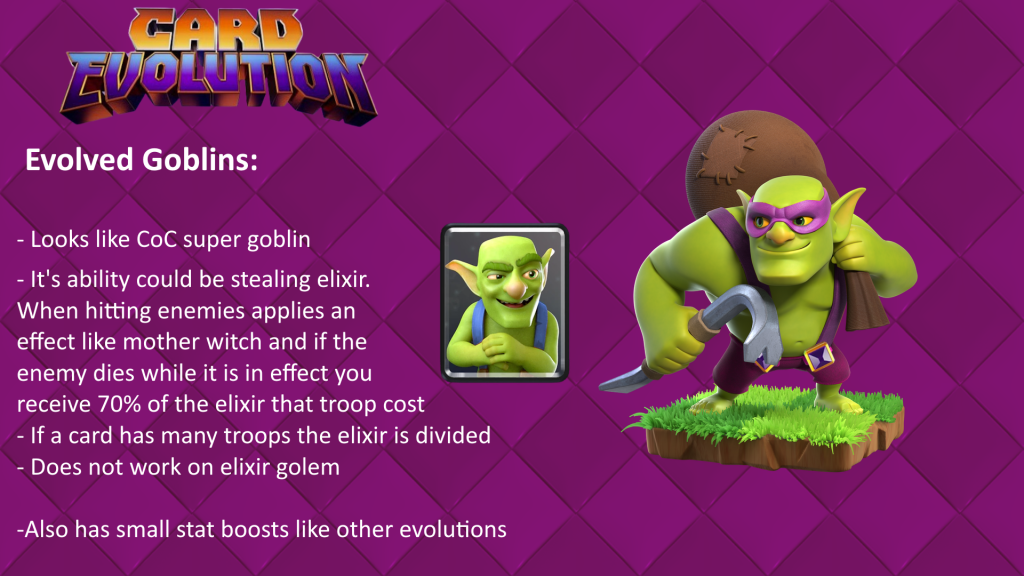 Evolutions Clash Royale