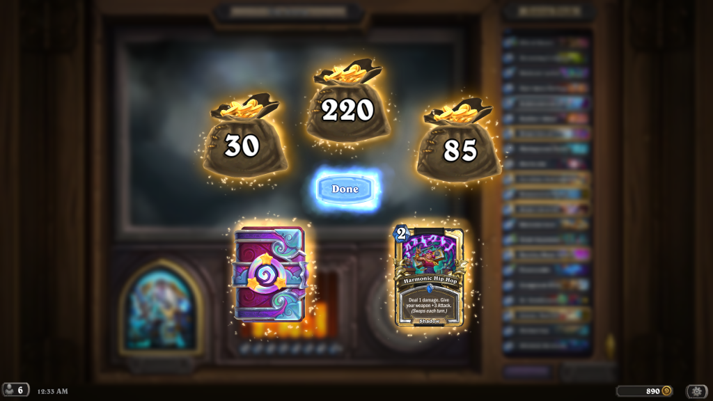 Hearthstone Arena