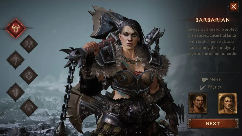 Barbarian Build