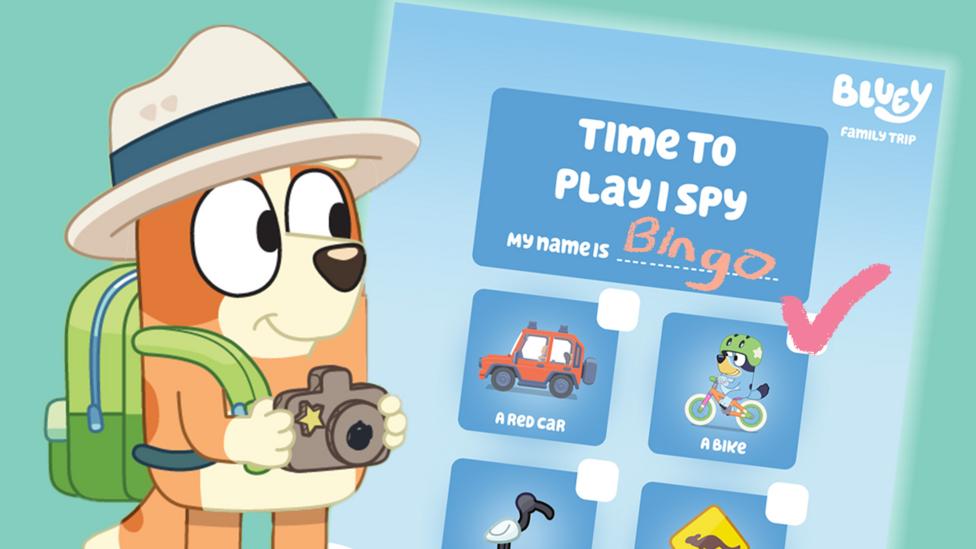 Bluey Bingo's Bingo