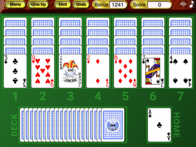 Crystal Golf Solitaire