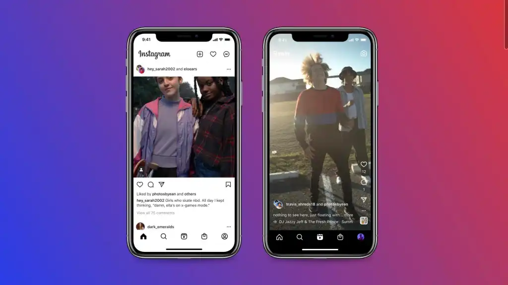 collaborator on Instagram