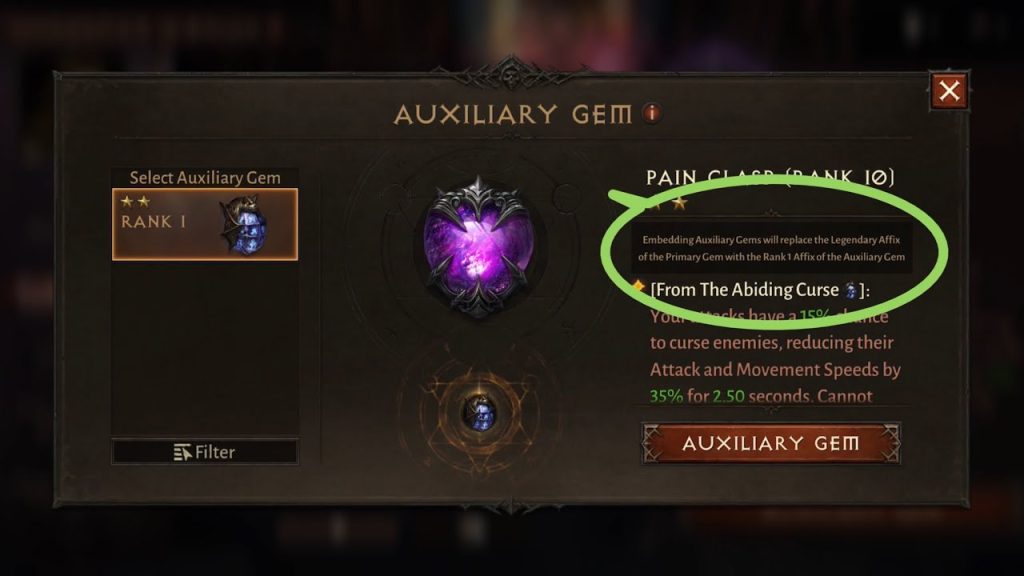 Auxiliary Gem