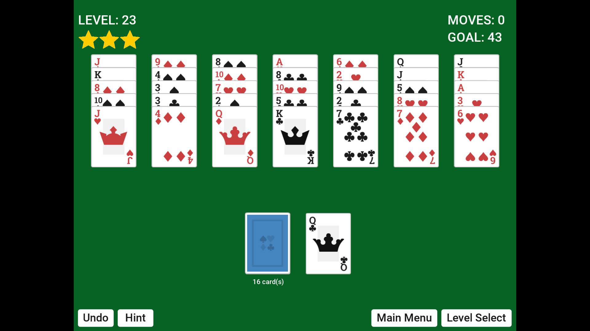 Crystal Golf Solitaire