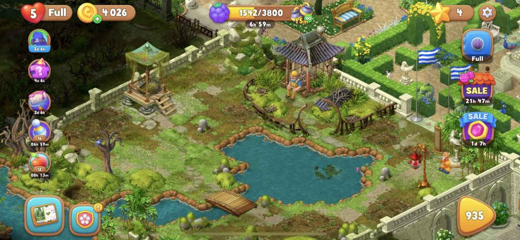 Garden scapes