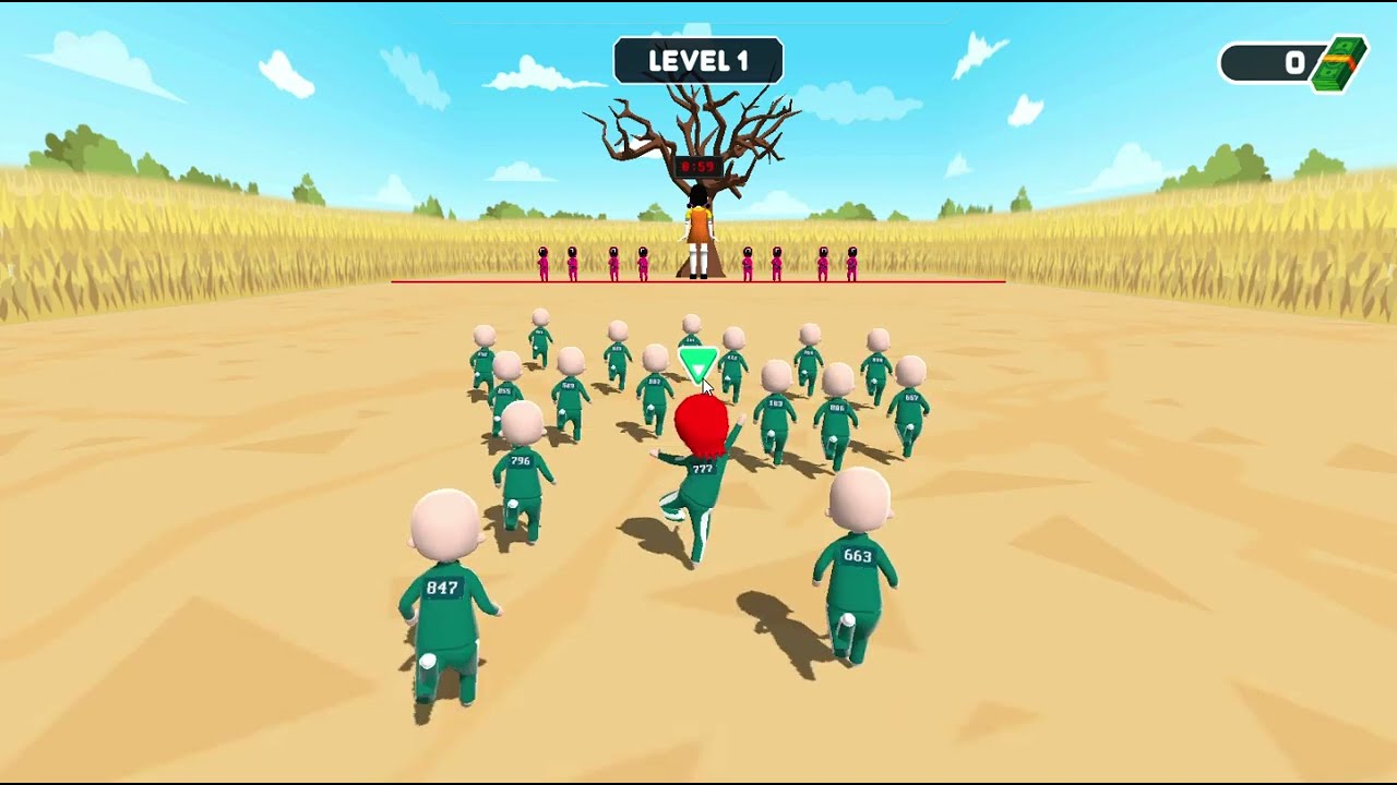 Squid Game Online Play Free All Levels